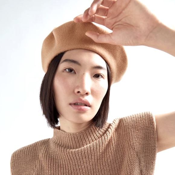 NWT Auxiliary WOOL BERET | Aritzia - Picture 1 of 6